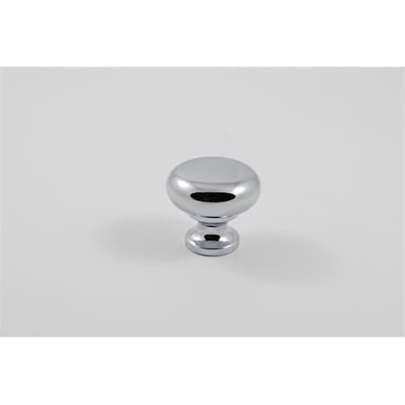 Procomfort Mushroom Cabinet Knob; Polished Chrome PR485225